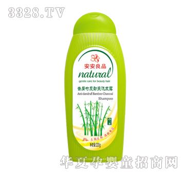 安安去屑竹炭劲爽洗发露220g