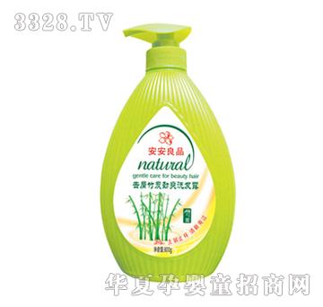 安安去屑竹炭劲爽洗发露800g