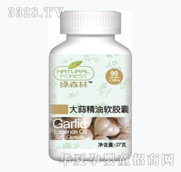 绿森林大蒜精油软胶囊