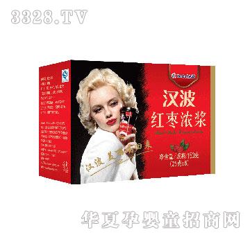 汉波红枣浓浆6袋装150g