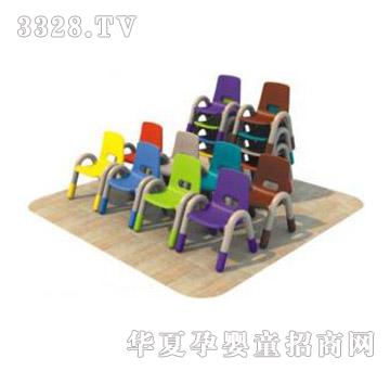 健士全塑料豪华型幼儿桌椅YC14604