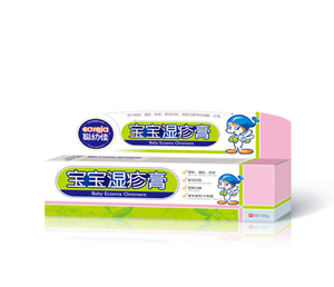 聪幼佳宝宝湿疹膏 包装