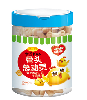 聪幼佳骨头总动员-牛奶味