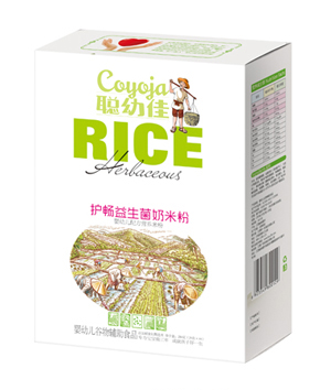聪幼佳益生菌护畅奶米粉