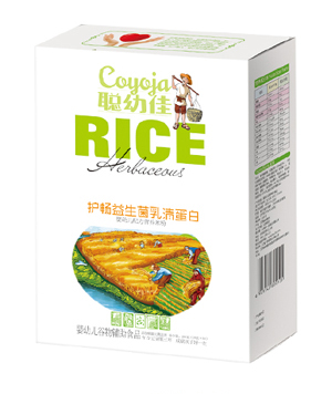 聪幼佳益生菌护畅乳清蛋白米粉
