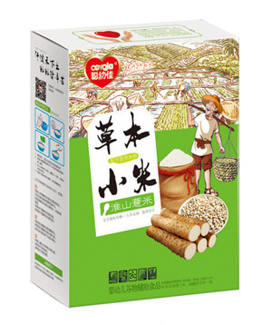 聪幼佳草本小米配方营养米粉-淮山薏米 盒装