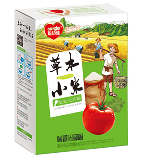 聪幼佳草本小米配方营养米粉-益生元护畅 盒装