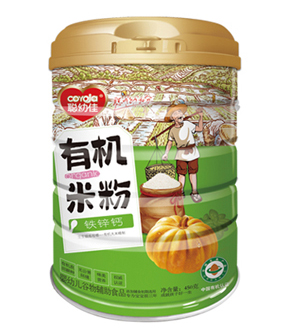聪幼佳有机米粉-钙铁锌