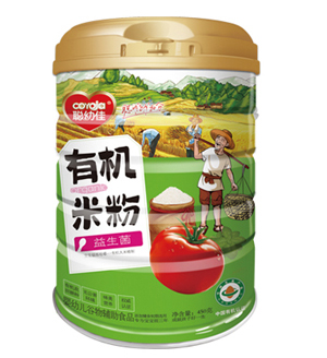聪幼佳有机米粉-益生菌